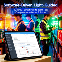 Software de Gestión de Almacenes con Etiquetas Electrónicas FYJ Audio-Visual, Software de Análisis y Gestión de Tareas con Etiquetas Visuales para Estantes