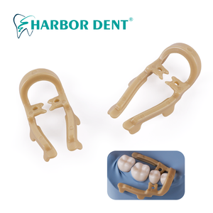Dentale Gummi-Distal-Extension-Dam-Klemme, autoklavierbar, für Maschinen, Sektionsmatrixband, Molarenclips zur Zahnreparatur, für Dentallabore - Product Image 1