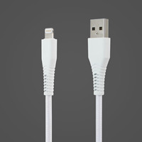 Câble MFI vers USB A, synchronisation et charge, super durable, charge rapide, câble USB type C pour chargeur iPhone, câble de 3 à 6 pieds