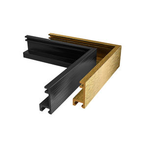 กรอบรูปอะลูมิเนียมขัดเงา เหมาะสำหรับใส่รูปภาพ  สีเงิน ทอง โรสโกลด์ ดำ  ขนาด A2 A1 กรอบรูปอะลูมิเนียมขัดเงา - Product Image 4