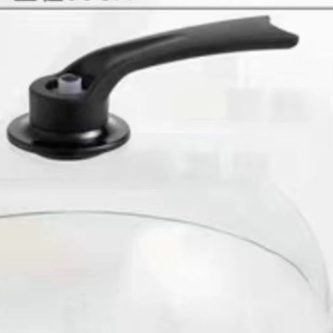 Glass cover handle