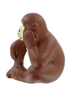 Regalos Promocionales con Logotipo Personalizado, Juguete de Peluche de Espuma de PU con Forma de Mono Gorila para Aliviar el Estrés - Product Image 3