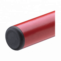 Bouchons d'extrémité ronds MOCAP noirs Schedule 40 pour tubes, inserts de bouchon de tube