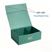 Emballage de café haut de gamme, boîte cadeau rigide, boîte magnétique pliable avec ruban, logo personnalisé pour les coffrets cadeaux de café et les marques DTC