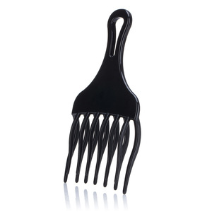 Black Plastic Hair <b>Comb</b> Fork <b>Wide</b> Tooth Small And Large Size For Salon Hair Dyeing Styling Tool - Product Image 3