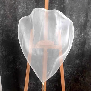 Ifg अनुकूलित 2.3*1.2 मीटर ऑर्गेंज़ा सफेद कृत्रिम पंखुड़ियों के कपड़े फूलों की सजावट के लिए फूल सजावट - Product Image 6