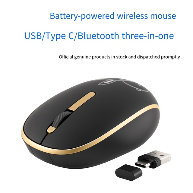 MQ Gaming Tri Mode Wireless Optical Sensor Mouse RGB Backlit Ergonomic Both-Handed 2 4G USB Type-C Mini Battery Powered Mac