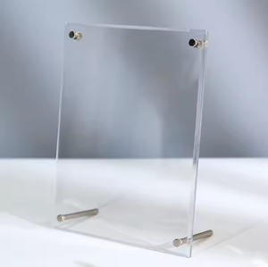 Wenmei thanh lịch pha lê khung ảnh Acrylic khung ảnh cho triển lãm trong nhà - Product Image 2