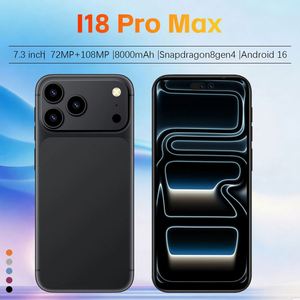 Nuevo Teléfono Original 2026 I18 Pro Max 5G Smartphone 16GB+1TB Pantalla <span class=keywords><strong>de</strong></span> 7.3 Pulgadas con Frecuencia <span class=keywords><strong>de</strong></span> Actualización, Mejor Cámara, Gran Memoria - Product Image 3