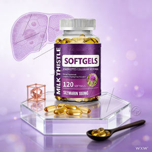 Extracto de Cardo Mariano Estándarizado con 80% de Silimarina, Apoya la Salud del Corazón, la Inmunidad, la Piel y la Reparación Celular, Suplemento Herbal - Product Image 3