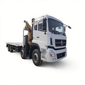 Camion de remorquage et de dépannage routier avec grue intégrée à plateau plat - Offre Spéciale - Product Image 1