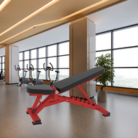 Logo personnalisé banc de gymnastique équipement de fitness entraînement haltérophilie banc presse inclinaison déclin multi banc de musculation réglable