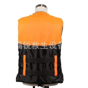 Furui Life Vest DL-1 Orange Oxford Fabric One Size Fits All Adult Plus Size Fishing Snorkeling Boating Rafting - Product Image 4