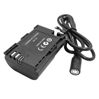 Connecteur d'alimentation LP-E6 pour appareils photo reflex Canon EOS 5D Mark II III 5D2 5D3 6D 7D 7D2 60D, batterie factice DR-E6, coupleur CC LPE6