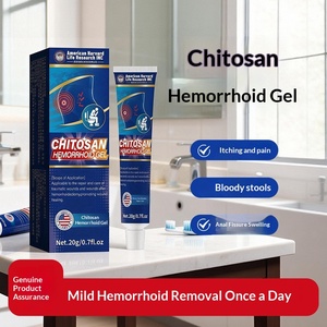 Gel de Quitosano Medicinal para Hemorroides de Uso Corporal - Alivio de la Hinchazón Anal, Picazón y <span class=keywords><strong>Crema</strong></span> para Mejorar las Hemorroides Mixtas - Product Image 4