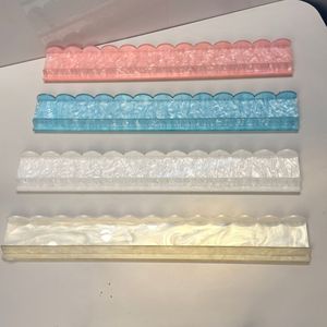 Support de Mahjong en Acrylique Transparent Rose et Bleu Effet Écaille de Tortue, Pliable, Portable et Durable, pour 4 Joueurs - Product Image 5