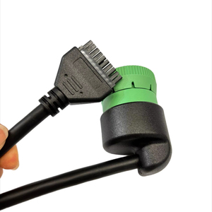 Linkyou 9-Pin J1939 10-Pin Kamyon Teşhis Adaptör Kablosu 1 Yıl Garantili ECM W/DOT Uyumlu ELD Günlüğü Kod Okuyucu OBD II Bakır - Product Image 1