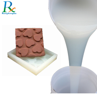Silicone liquide translucide vulcanisé au platine pour le moulage de caoutchouc silicone liquide