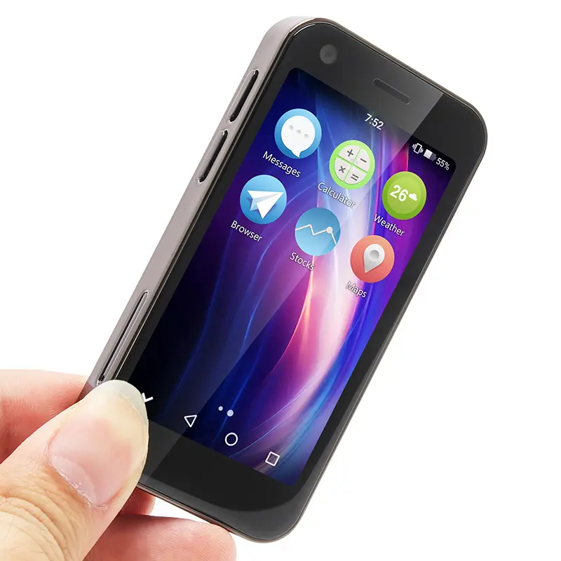 Pocket 4G-LTE Android Smartphone Soyes XS12 32Gb Super Mini Telefoon 3.0 Inch Ultra Dunne Kleine Mobiele Telefoon Google Play winkel
