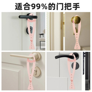 Cat Door Latch Plastic Reusable For Cat Bedroom Door Gap Opener - Product Image 5