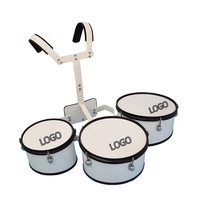 Wholesale 10\" 12\" 13\" Three-Note Marching Drum Economical Percussion Instrument