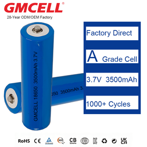 แบตเตอรี่ลิเธียมแบบชาร์จได้ 18650 3.7V 3500mAh ขายส่ง แบตเตอรี่ Li-ion 18650 3500mAh - Product Image 1
