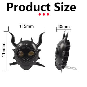 ไฟสปอร์ตไลท์ LED สำหรับมอเตอร์ไซค์ 12V-24V  แบบคู่ สีเหลืองขาว  ตัวเรือนอะลูมิเนียม  ไฟเสริมสำหรับรถยนต์ทั่วไป - Product Image 4