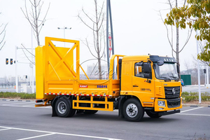 Camion de sécurité routière MASH TL-3 Standard avec coussin anti-choc, Dongfeng 4x2 100K, véhicule tampon anti-collision pour l'entretien routier - Product Image 2