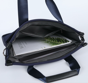 Người Đàn Ông Của 15 Inch Tay Áo Trường Hợp Cặp Máy Tính Xách Tay Túi Xách Dây Kéo 16 Inch Cặp Nylon Túi Mềm Cho Cuộc Họp Kinh Doanh Giá Rẻ Túi Cũ - Product Image 6