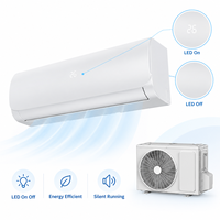 Climatiseur Inverter OEM Stable 9000 BTU 1 CV R410 CE A++ WIFI Pièces Détachées Split AC220V 50Hz pour Projet de Chambre d'Hôtel