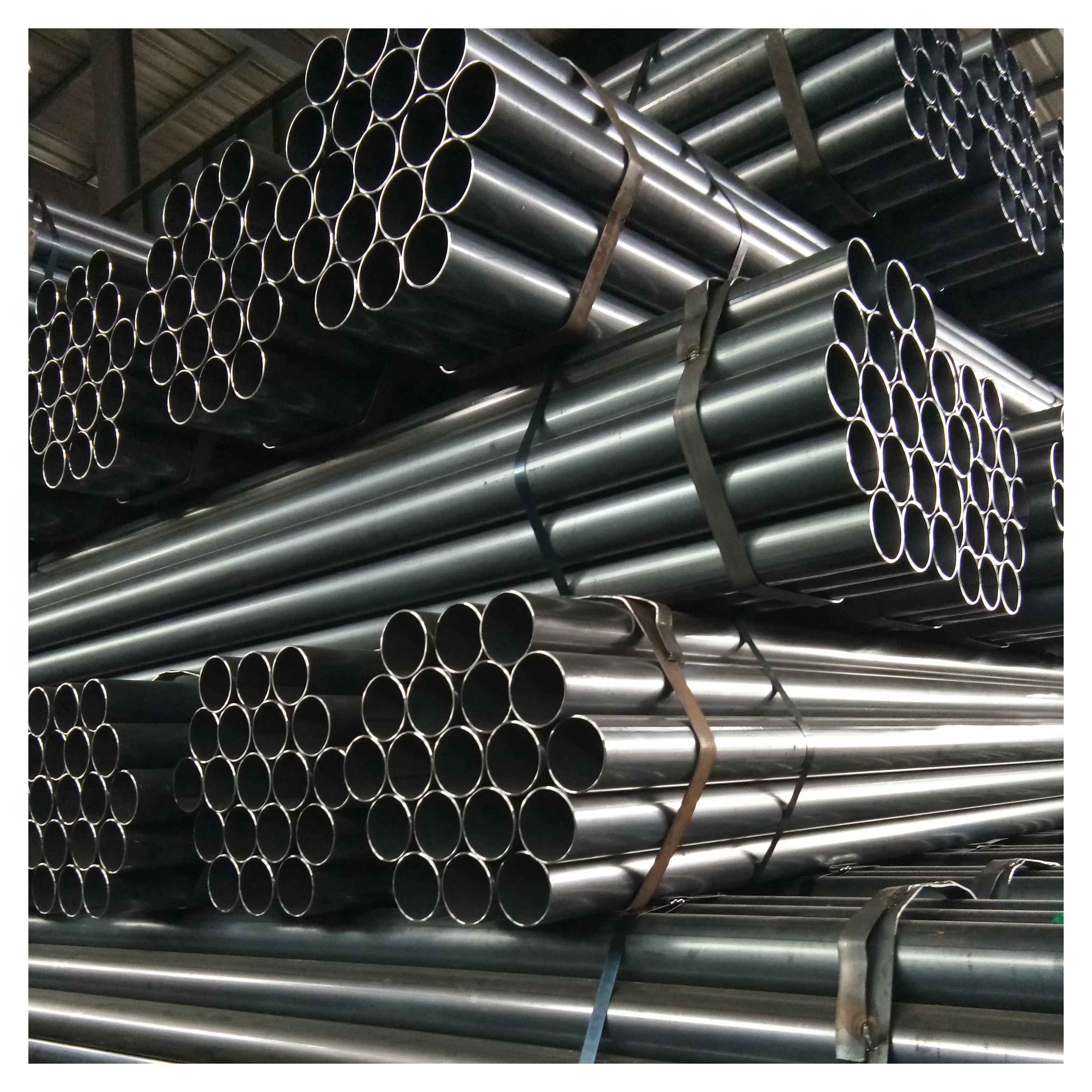 mild steel erw round pipe 1'' 2'' 3'' 4'' 5'' 6'' Black steel pipe SCH10 SCH20 SCH30 SCH40 SCH60 SCH80