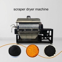 Machine de séchage automatique à grattoir rotatif, Ligne de production de poudre de carbonate de calcium pour l'extraction de liquides de levure colorante
