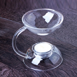 <span class=keywords><strong>Lampe</strong></span> à <span class=keywords><strong>huile</strong></span> raffinée/brûleur d'arômes, <span class=keywords><strong>lampe</strong></span> au design créatif, porte-bougie <span class=keywords><strong>en</strong></span> <span class=keywords><strong>verre</strong></span> - Product Image 3