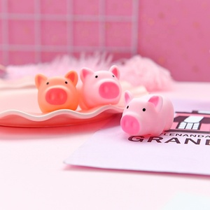 Cute Pink <b>Pig</b> Squeaky Stress Relief <b>Toy</b> Squeeze Squeak Sound Sensory Fidget Prank Gift for Children - Product Image 6