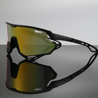 Bettega lunettes de sport de plein air grand cadre hommes et femmes ski alpinisme coupe-vent sable ombre protection UV 6821