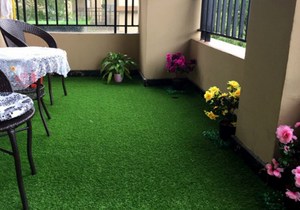 Césped Artificial de 40 mm, Alfombra de Césped Artificial de 25 mm, Base Antideslizante, Pelo Alto, Resistente a las Manchas, Decoración para Jardín, Hogar, Coche, Paisaje, Oración, Exterior - Product Image 6