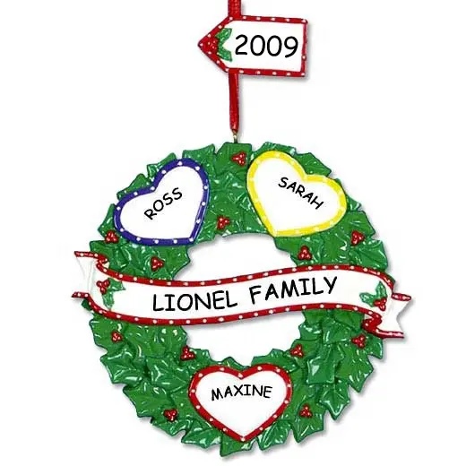 Family Christmas Ornaments