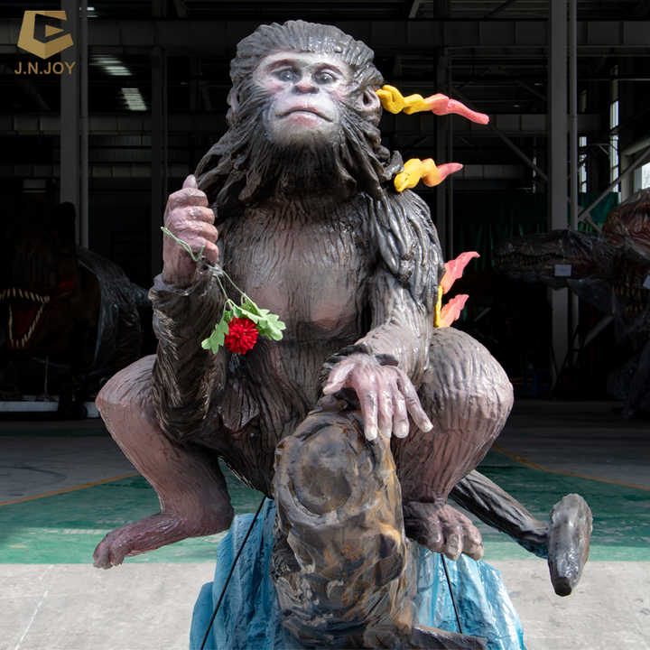 AA-29 Custom Lifelike Animatronic Monkey Model Realistic Animal For Zoo ...