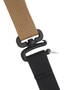 Mousqueton pivotant <span class=keywords><strong>double</strong></span> à <span class=keywords><strong>double</strong></span> boulon en plastique recyclé noir pour sangle de sac à dos, idéal pour le cyclisme et l'escalade - Product Image 2