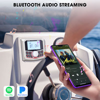 Récepteur audio marin étanche JMC, lecteur MP3 numérique marin pour bateaux et golf nautique