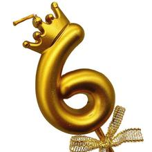 เทียนสำหรับเค้กวันเกิดอายุ2ขวบเทียนตกแต่ง<span class=keywords><strong>เค้ก</strong></span>มงกุฎเหมาะสำหรับงานวันเกิดของเด็กผู้หญิง - Product Image 6