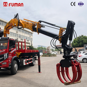 מנוף משאית מתקפל 8 טון FUMAN עם זרוע מפרקית, מנוף משאית עם זרוע מתקפלת לעבודות בנייה, לוגיסטיקה וטיפול בחומרים - Product Image 5