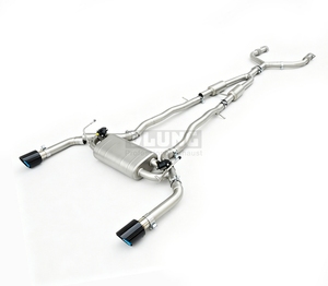 Sistema <span class=keywords><strong>di</strong></span> <span class=keywords><strong>Scarico</strong></span> Catback con Valvola Intelligente per Nissan 350Z Z33 3.5 2002-2008, Silenziatore ad Alto Flusso per Prestazioni Motore VQ35DE - Product Image 1