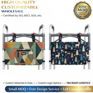 Bolsa Organizadora Práctica y Portátil para Andador con Diseño Personalizable y Múltiples Bolsillos, Ideal para Personas Mayores y Cuidadores - Product Image 1