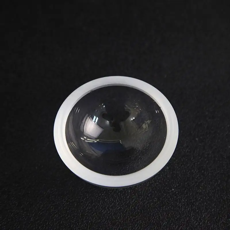 Dome Lens özel optik Bk7 safir kuvars cam Custom Made şeffaf tıbbi cihazlar küçük Ppg optik cam pencere