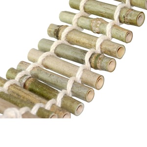 Escalera para Reptiles, Decoración de Bambú Tejido para Jaulas de Mascotas, Accesorios para Mascotas Pequeñas, Escalera para Geckos y Pájaros, Escalones y Escaleras para Hámsteres - Product Image 3