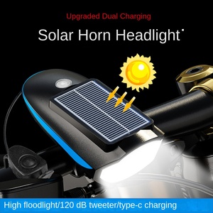 Lumière longue portée pour le cyclisme en plein air, énergie solaire, <span class=keywords><strong>VTT</strong></span>, vélo électrique, éclairage de nuit pour vélo - Product Image 3