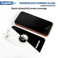 Protector de Pantalla de Vidrio Templado de Alta Definición con Bordes Ilimitados para iPhone 18 Pro Max, Película Protectora de Vidrio Extra Grueso