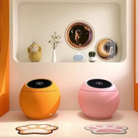 WC intelligent monobloc à poser au sol avec chauffage électrique, chasse d'eau par capteur, ouverture automatique, drainage en S et télécommande incluse