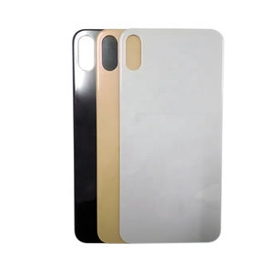 Vente en gros de pièces de réparation de téléphones portables OEM couvercle de <span class=keywords><strong>batterie</strong></span> à grand trou boîtier de porte arrière verre de smartphone verre arrière pour iPhone XS Max - Product Image 1